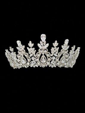 MC486 Silver Quinceañera Crown
